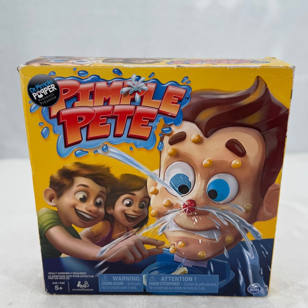New Pimple Pete Game Spin Master Dr Pimple Popper Popping Interactive Kids Toy